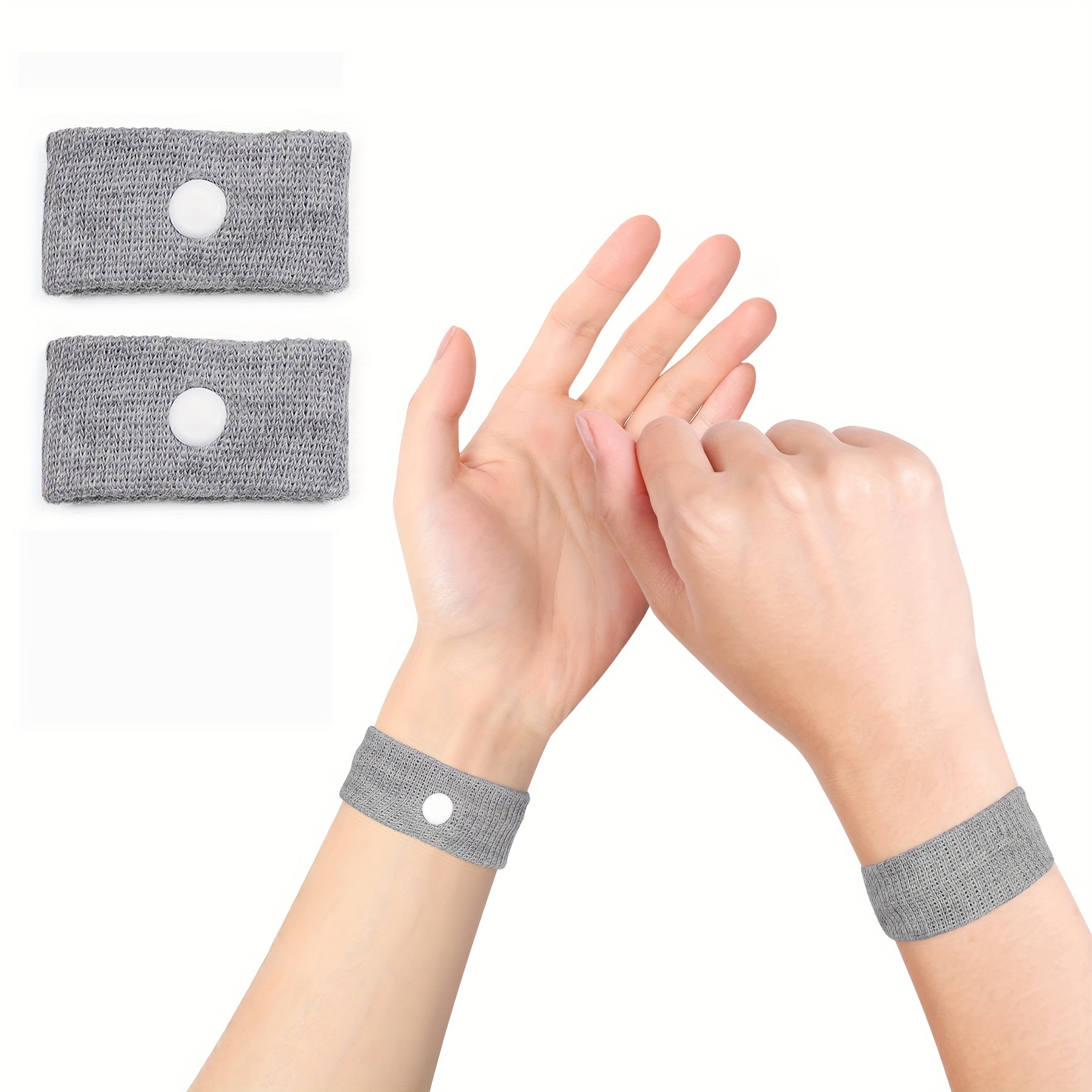 Anti Motion Sickness Wrist Supports, 2pcs Set